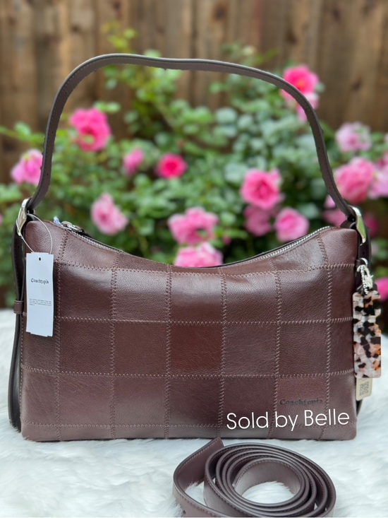 Coach Handbags - NWT Coachtopia Alter Ego Slouchy Shoulder Checkerboard Maple Medium Bag